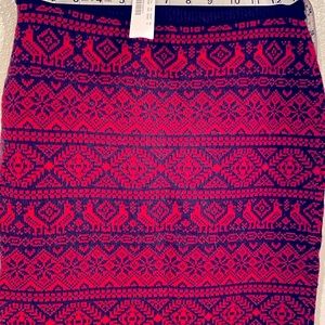 Jcrew Fair Isle sweater skirt